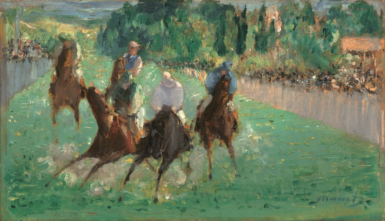 Alle corse da Édouard Manet