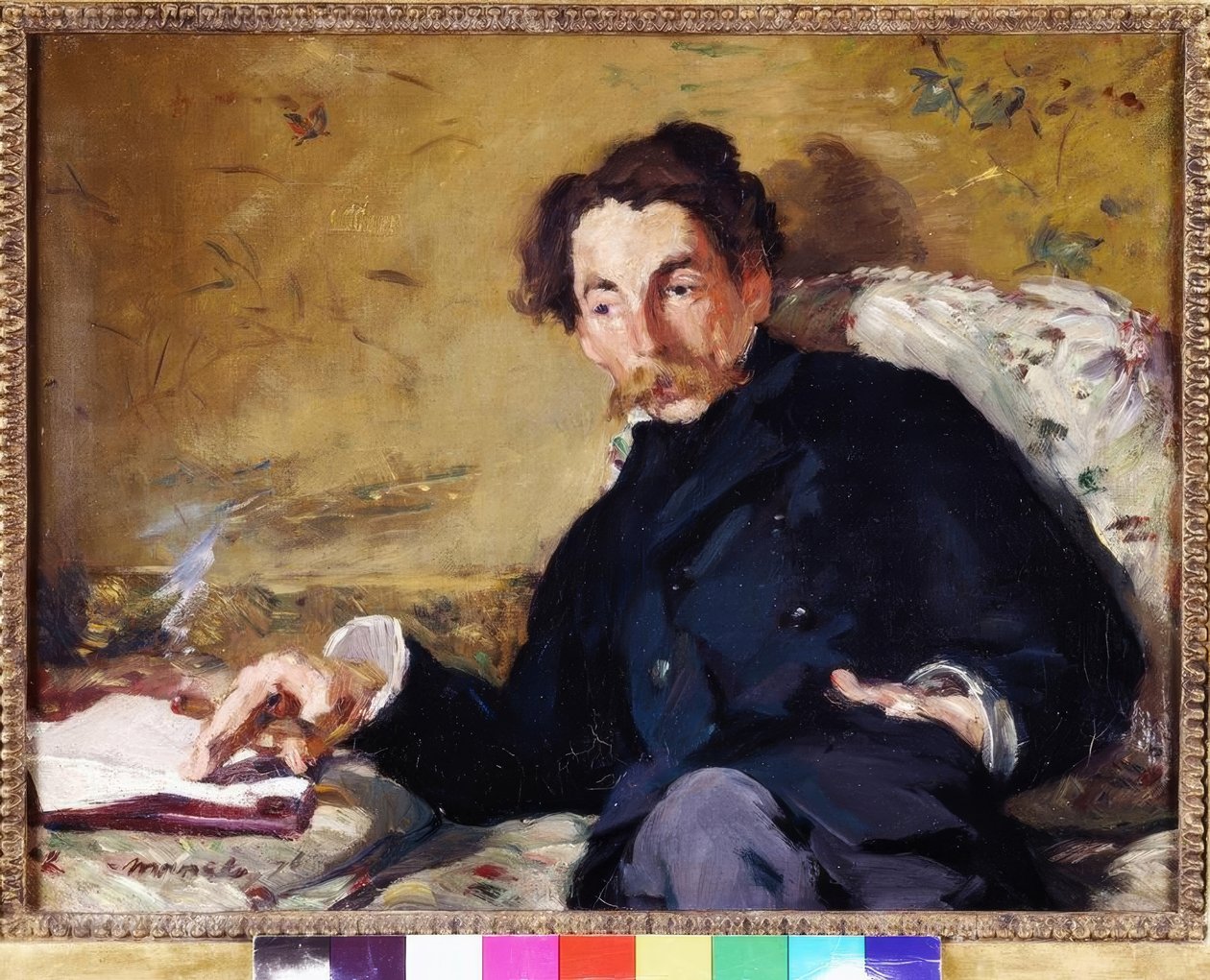 Ritratto di Stéphane Mallarmé da Édouard Manet