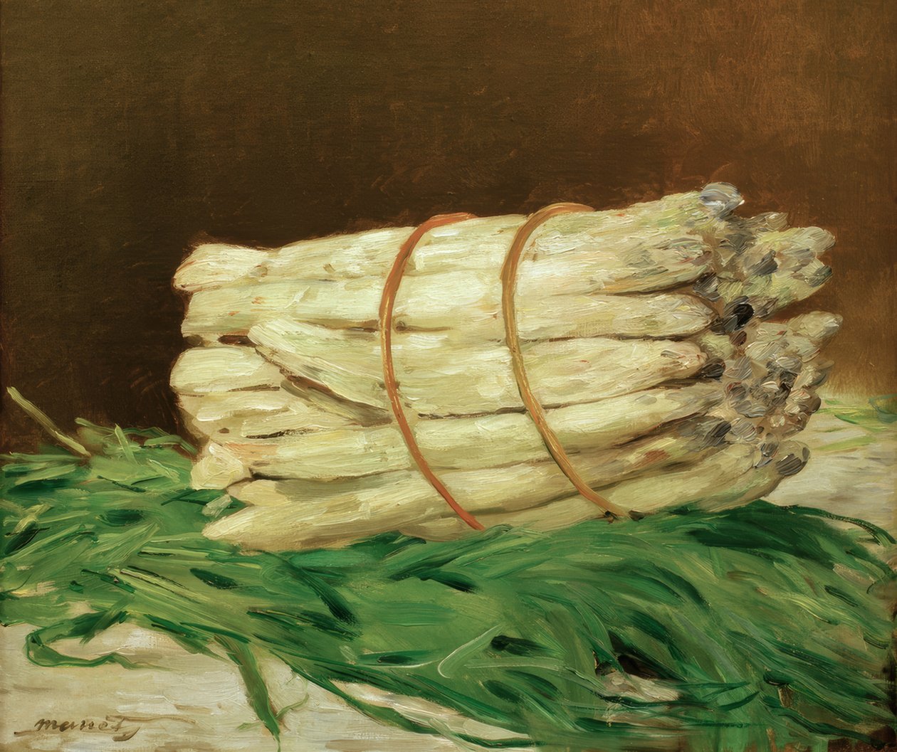 Mazzo di asparagi da Édouard Manet