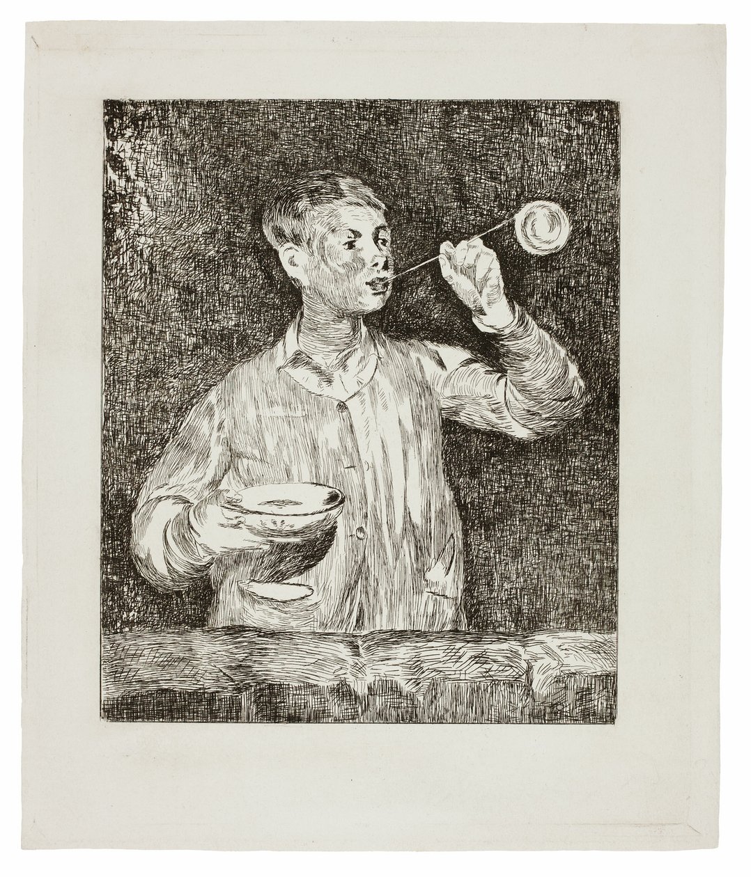 Ragazzo che soffia bolle di sapone da Édouard Manet