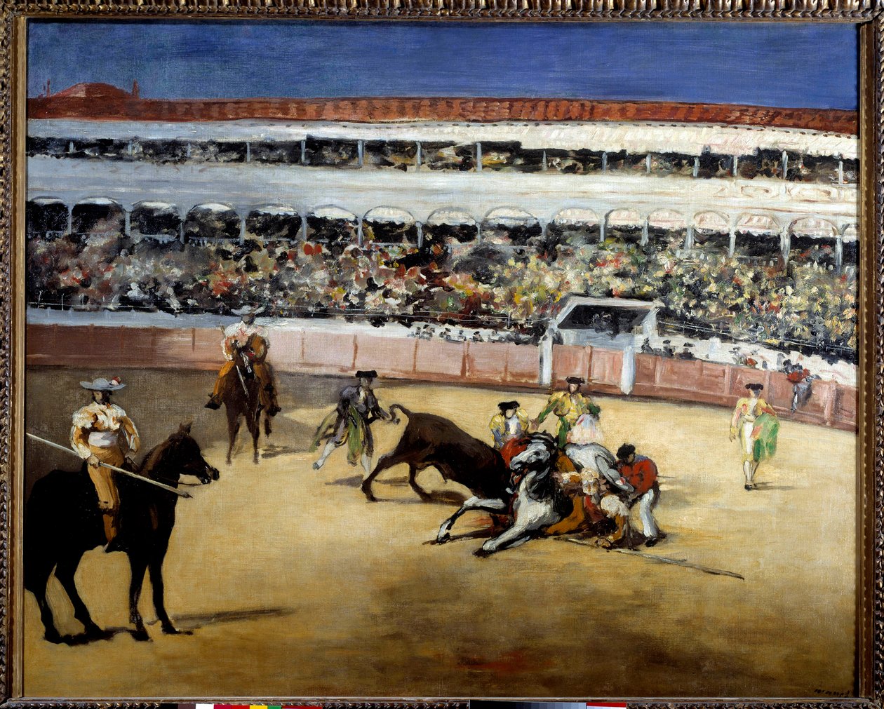 Combattimento di tori da Édouard Manet