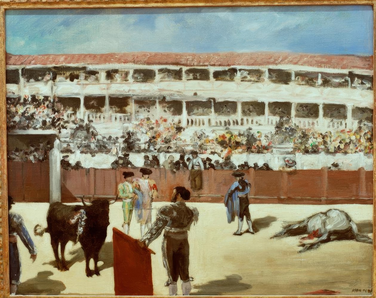 Combattimento di tori da Édouard Manet