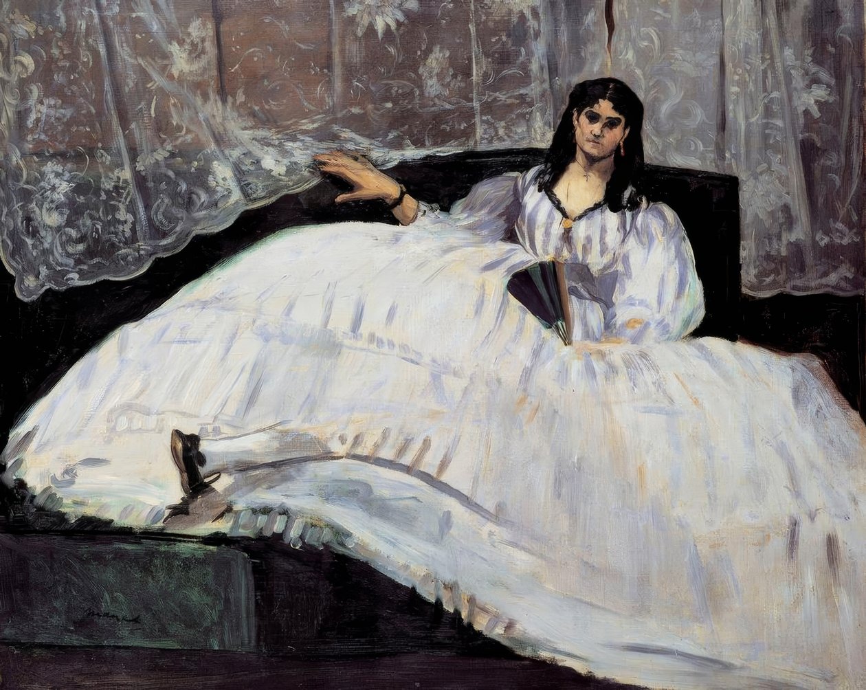 Dama con ventaglio da Édouard Manet