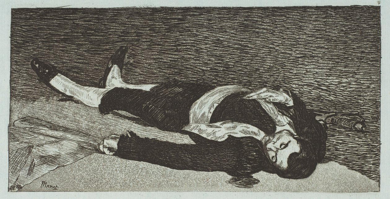 Toreador morto da Édouard Manet