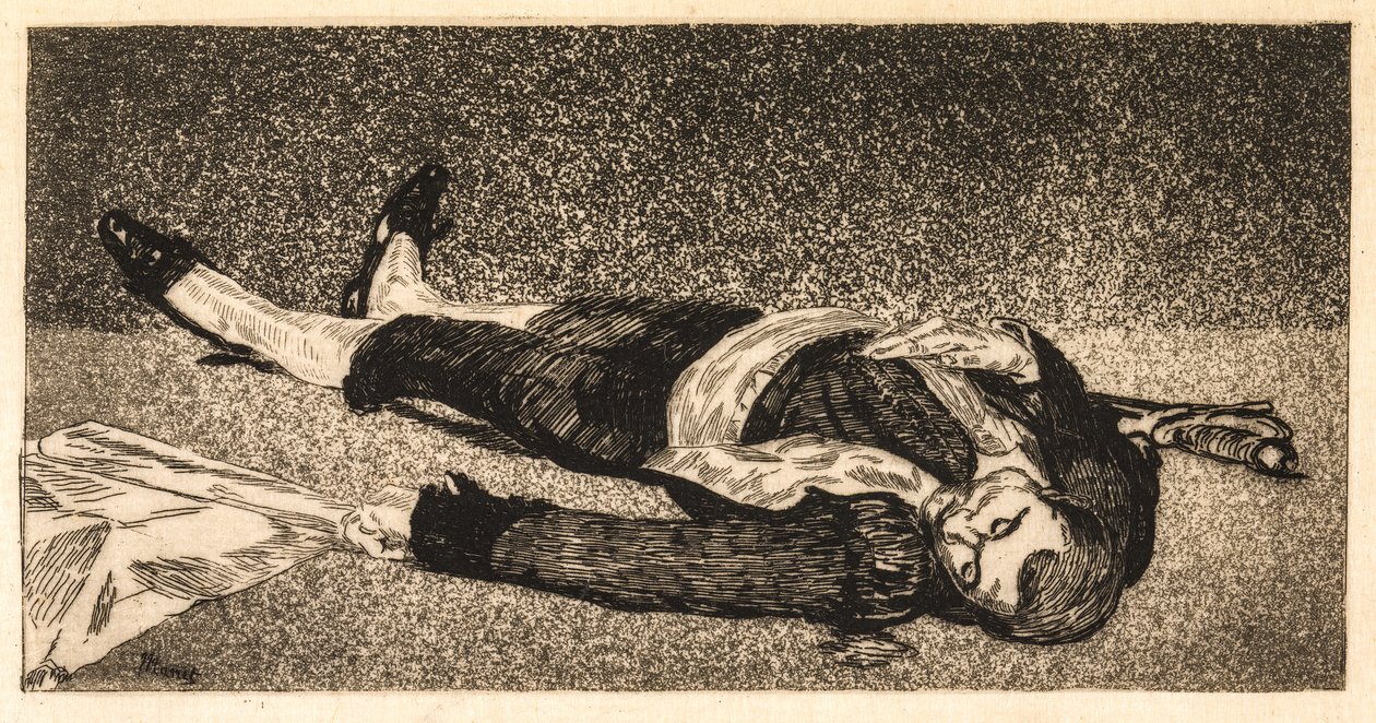 Il torero morto da Édouard Manet