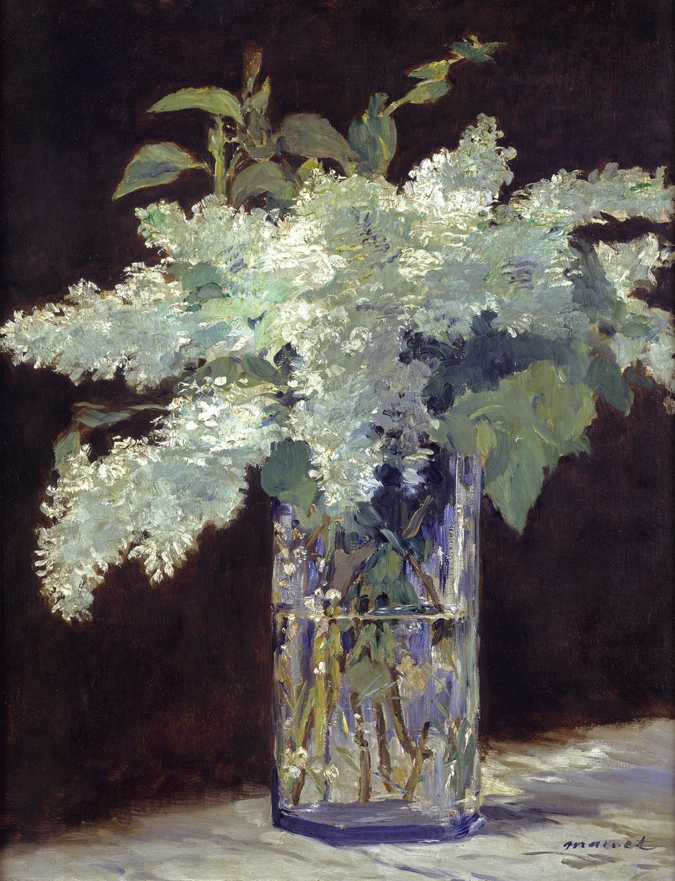 Il mazzo di lillà da Édouard Manet