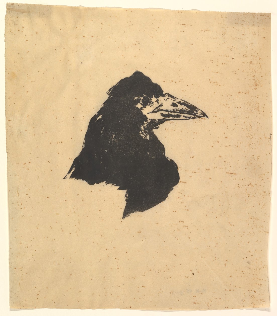 Progetto per il Poster e la Copertina di Il Corvo di Edgar Allan Poe da Édouard Manet