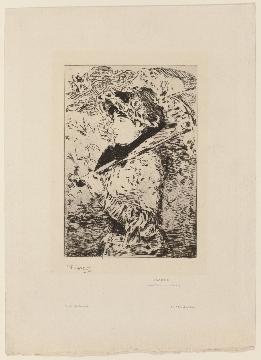 Jeanne (Primavera) da Édouard Manet