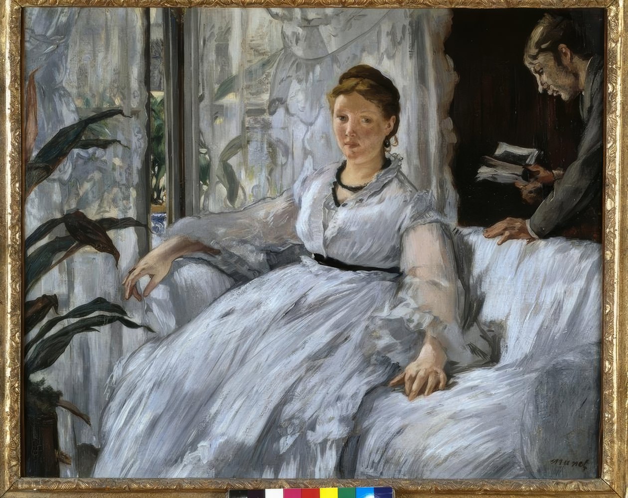 La lettura da Édouard Manet