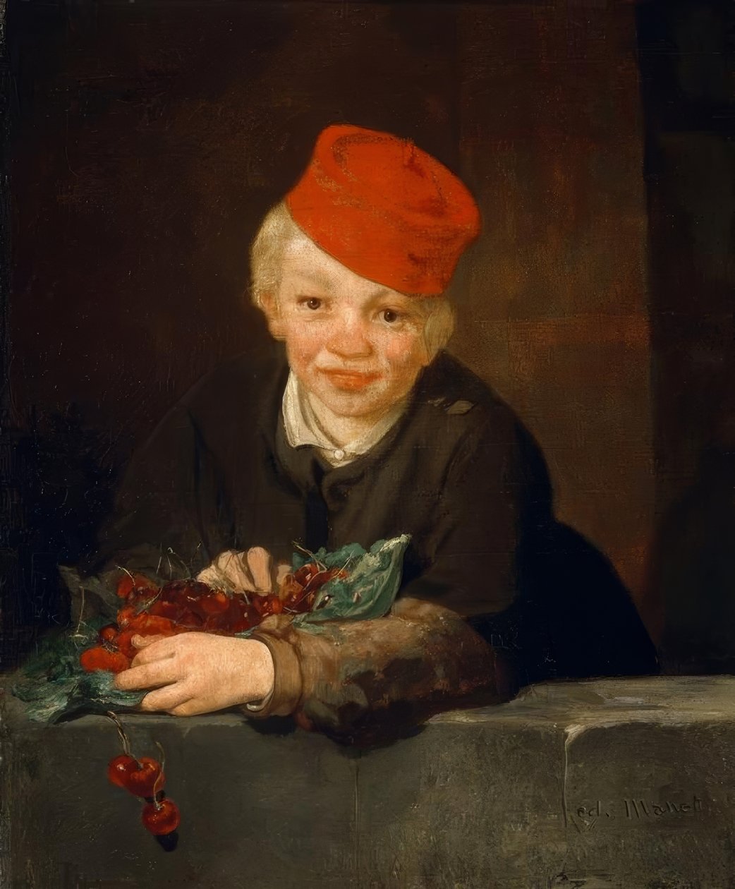 Il ragazzo con le ciliegie da Édouard Manet