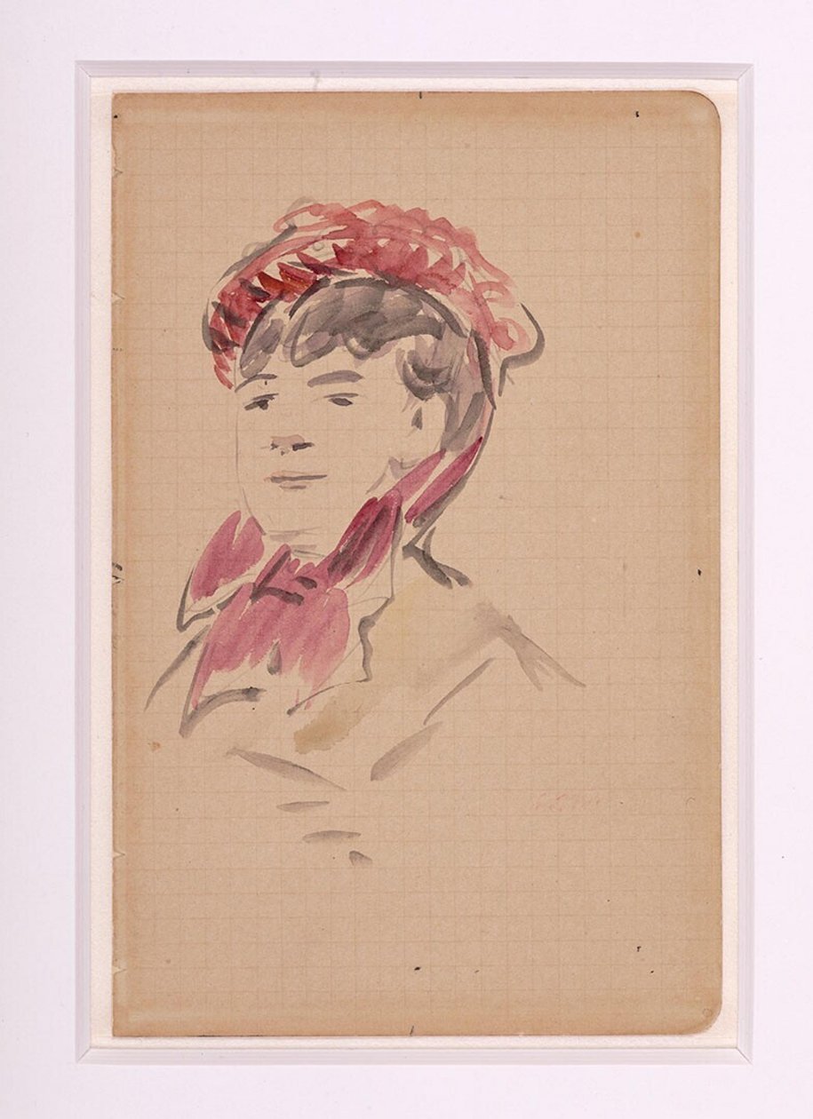 Ritratto di Isabelle Lemonnier, circa 1880 da Édouard Manet