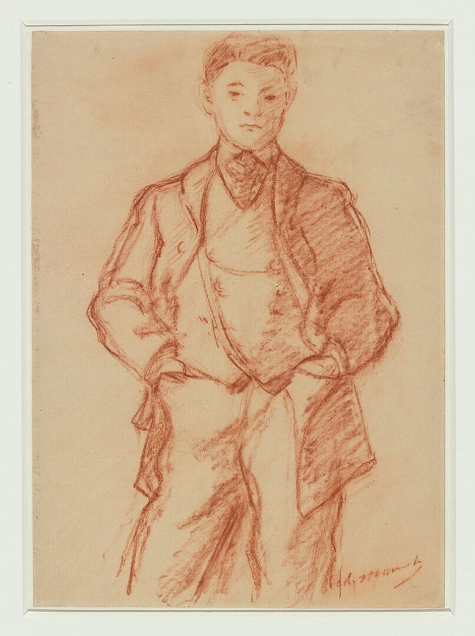 Ritratto di Léon Koëlla-Leenhoff, circa 1868 da Édouard Manet