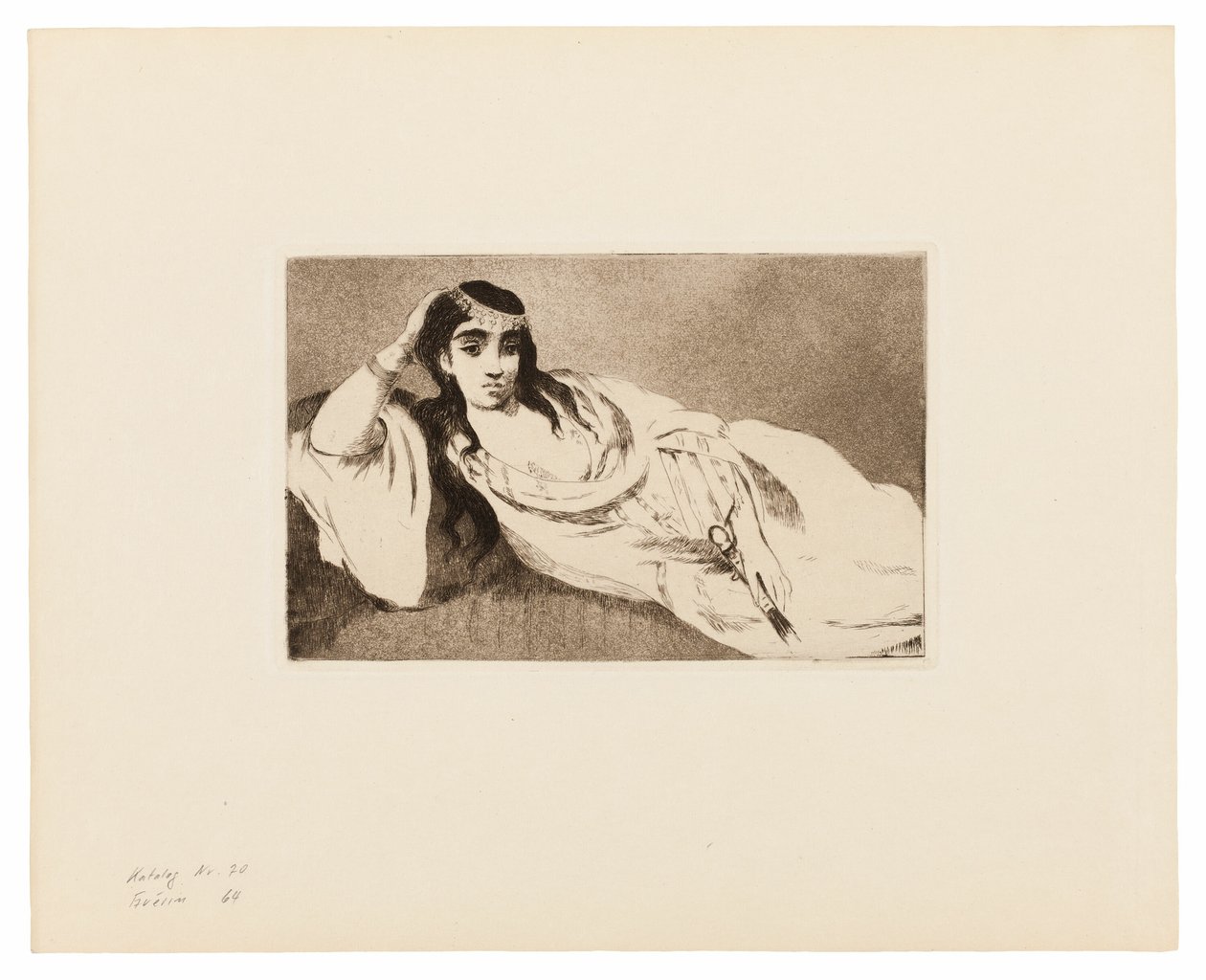 Odalisca da Édouard Manet