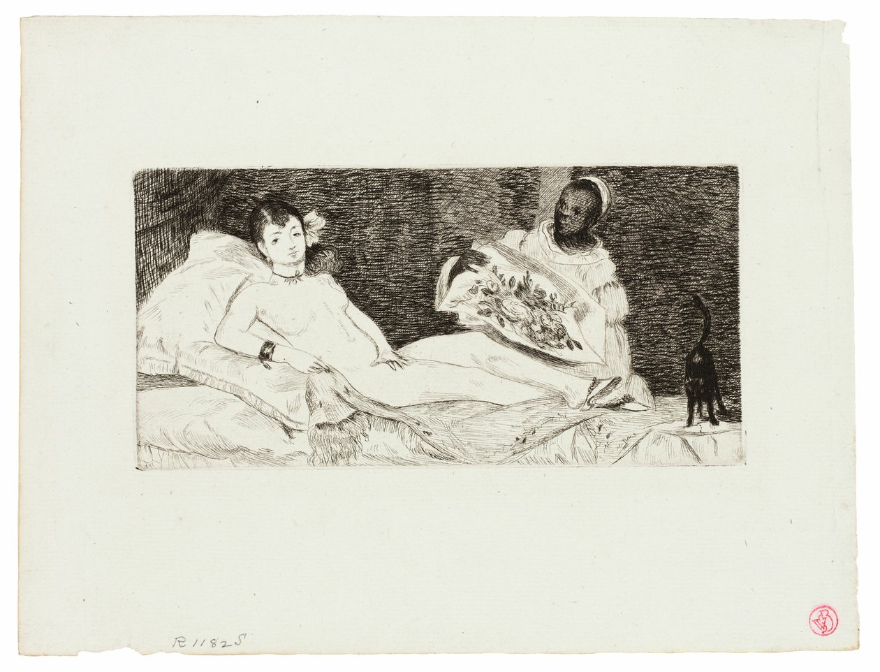 Olympia (tavola pubblicata) da Édouard Manet