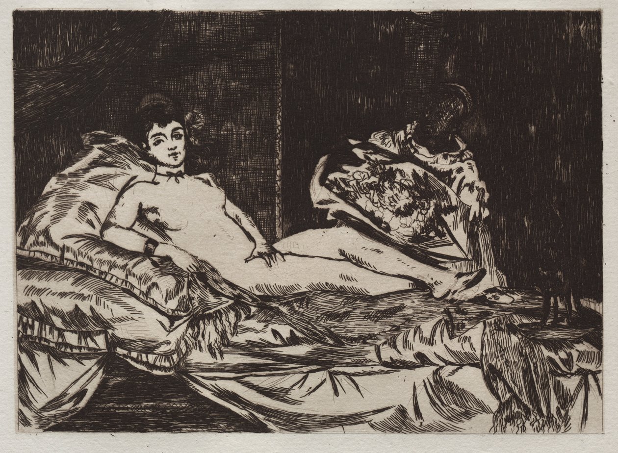 Olympia da Édouard Manet