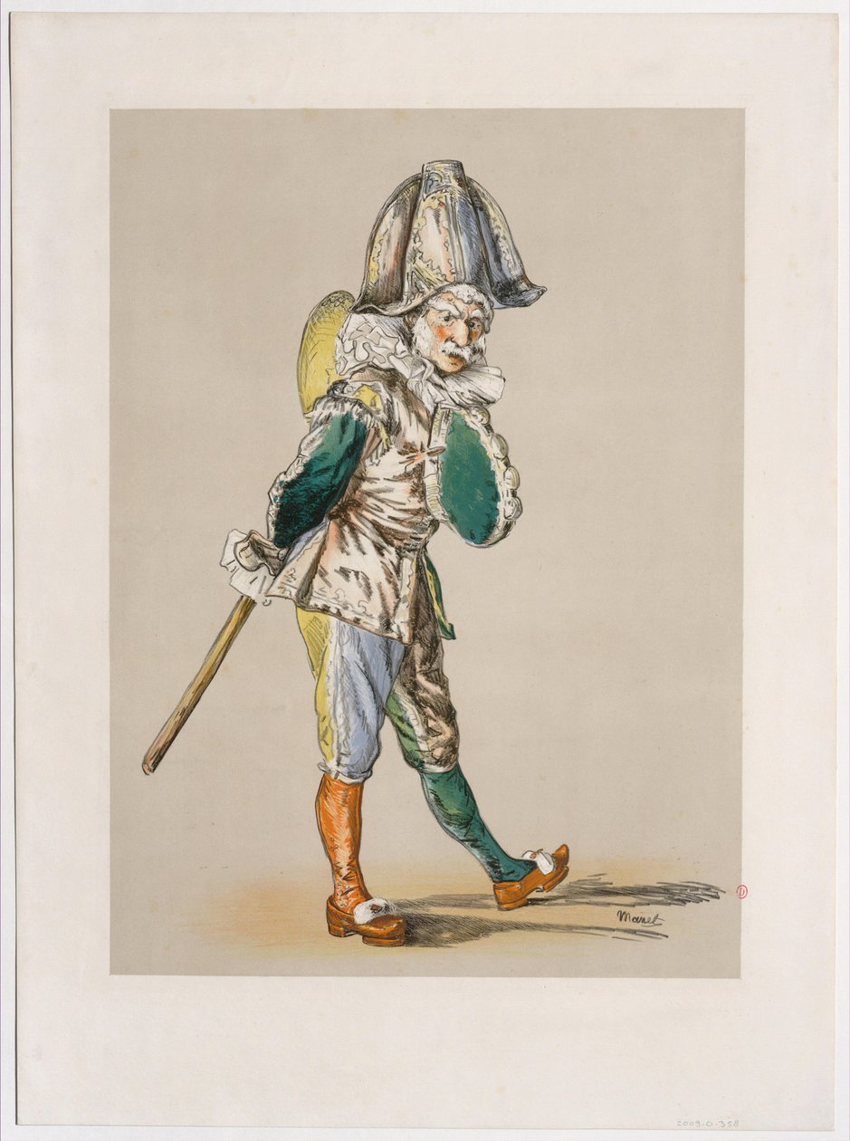 Polichinelle da Édouard Manet