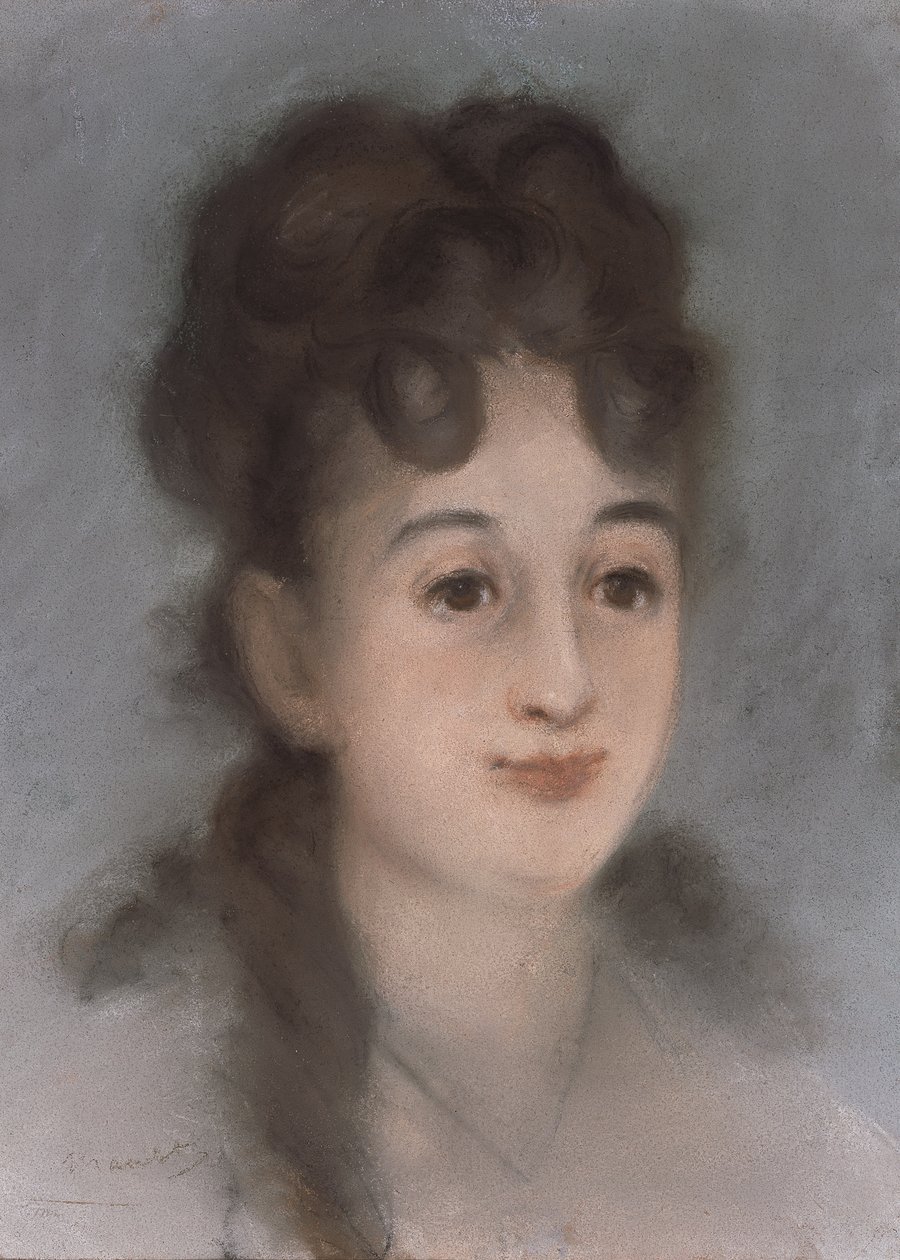 Ritratto di Eva Gonzalès da Édouard Manet