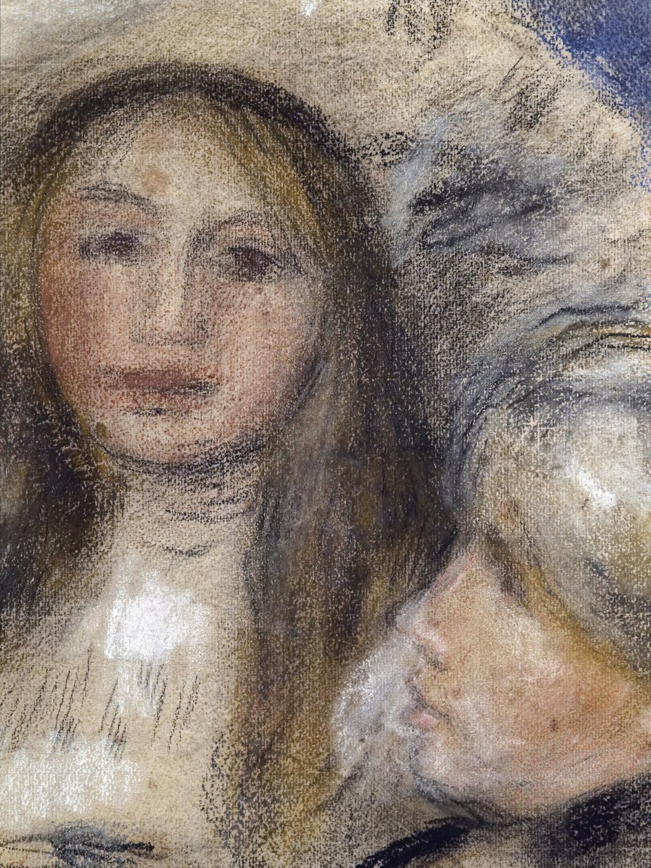 Ritratto di Berthe Morisot e sua figlia da Édouard Manet