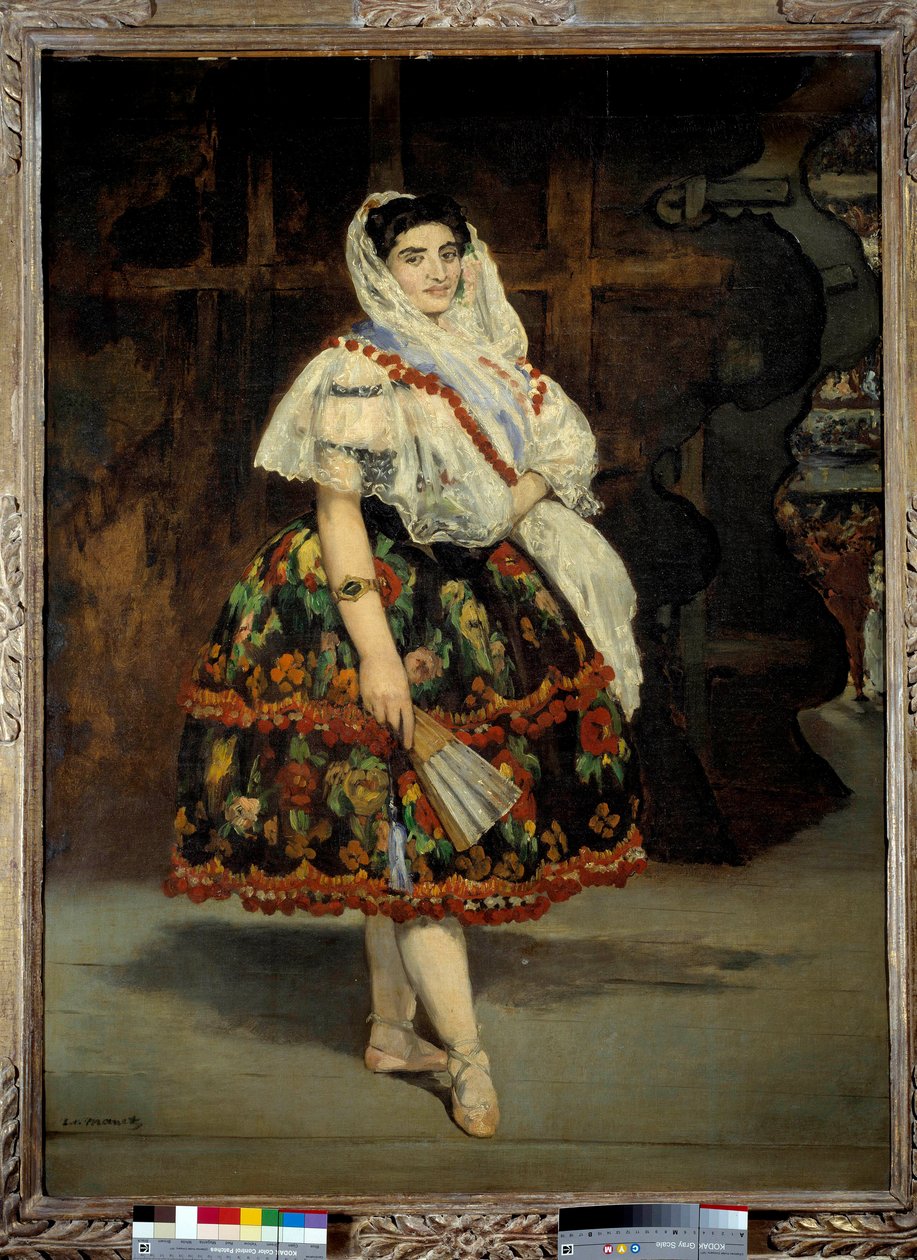 Ritratto di Lola de Valencia da Édouard Manet