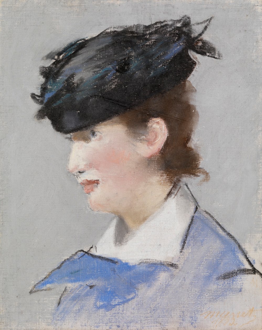 Ritratto di una signora, c.1882-83 da Édouard Manet