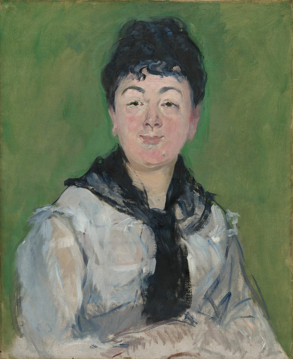 Ritratto di una donna con un fichu nero, ca. 1878 da Édouard Manet