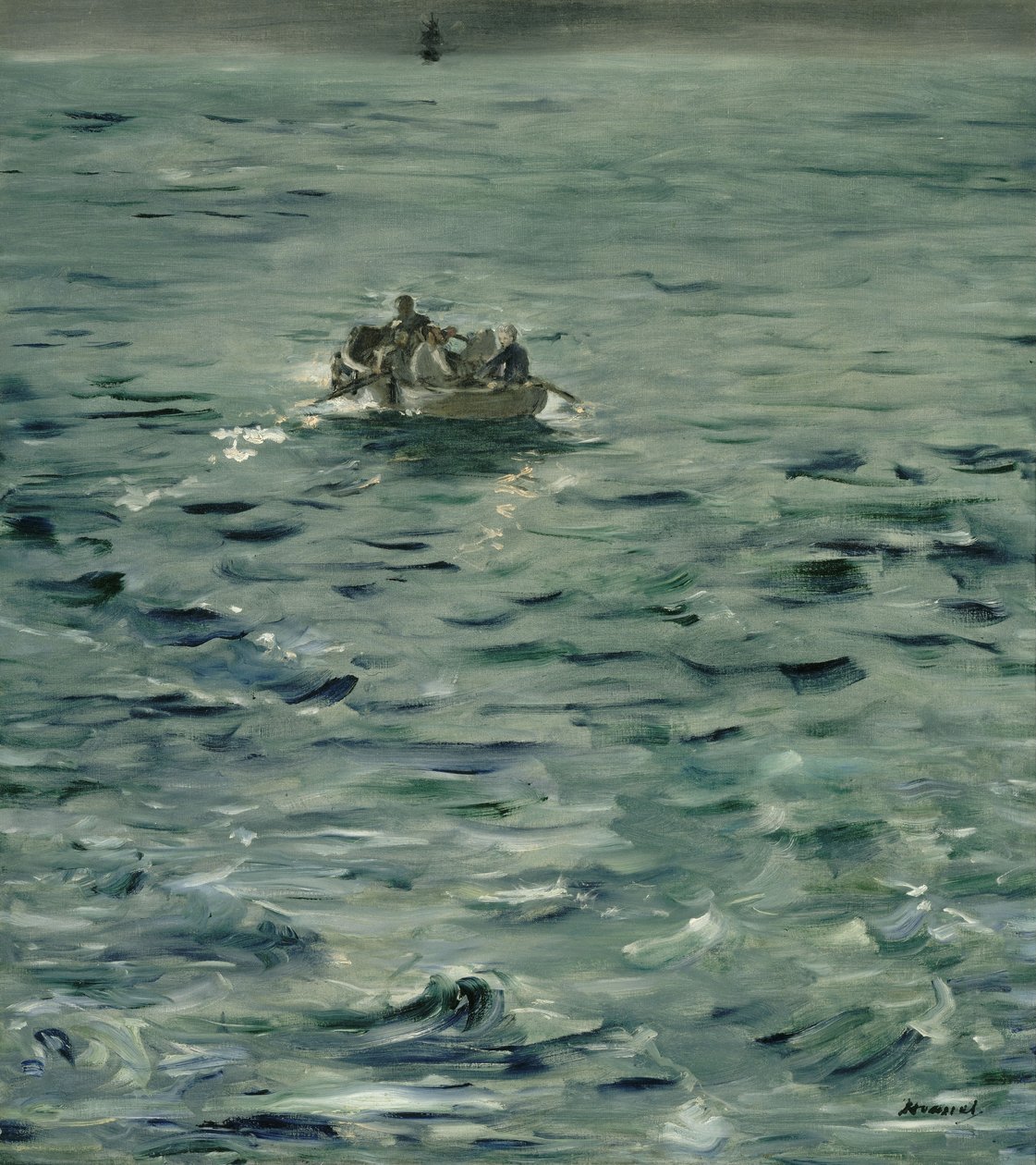 La fuga di Rochefort da Édouard Manet