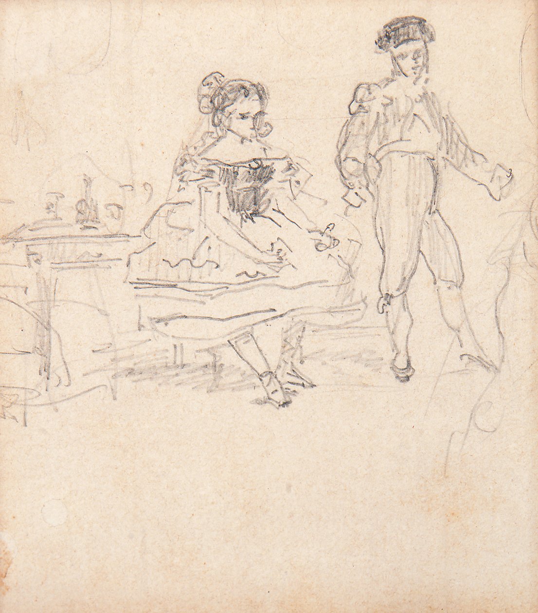 Coppia spagnola, 1862 da Édouard Manet
