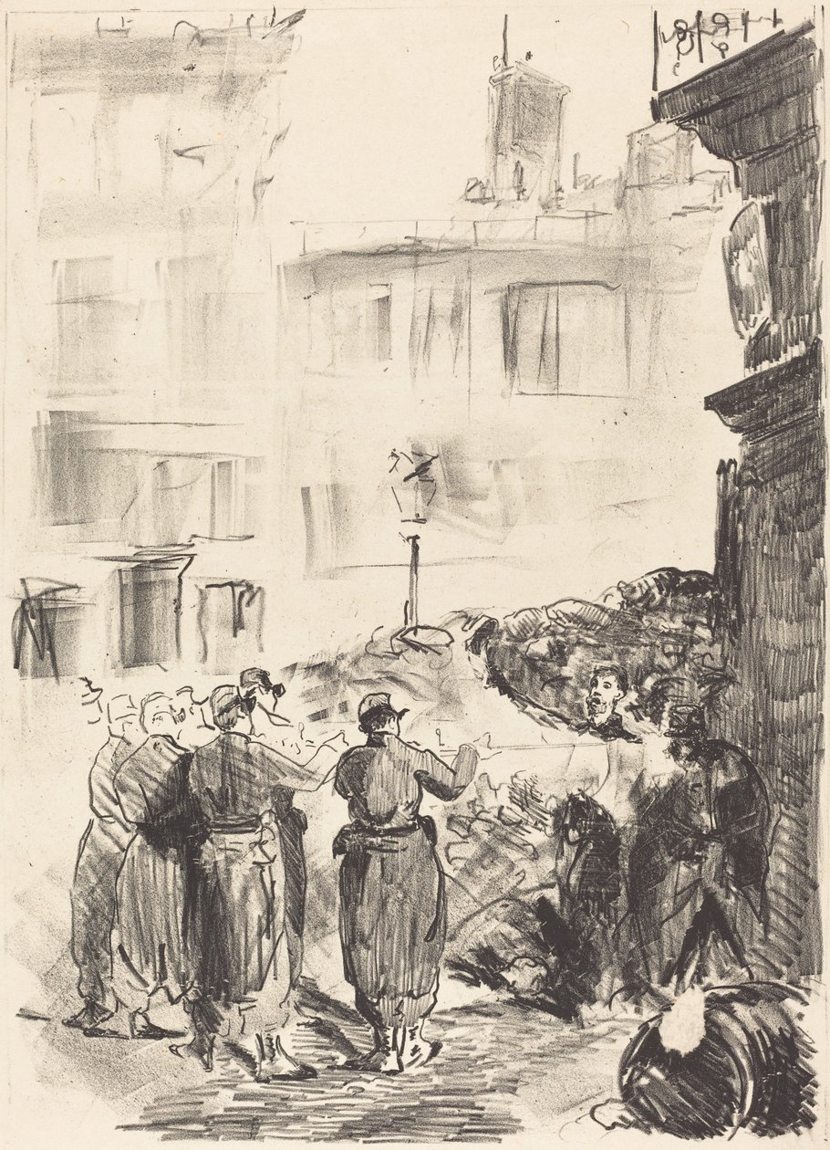 La Barricata da Édouard Manet