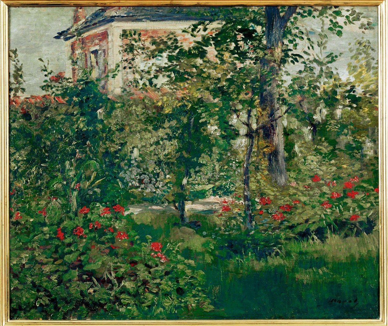 Il giardino di Bellevue (olio su tela) da Edouard Manet