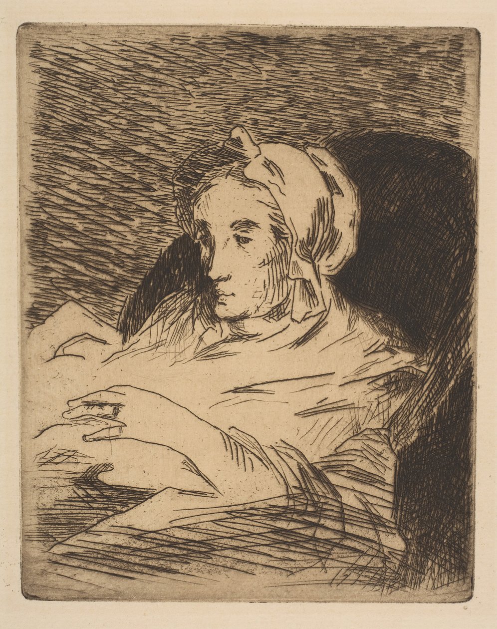 La convalescente Suzanne Manet da Édouard Manet