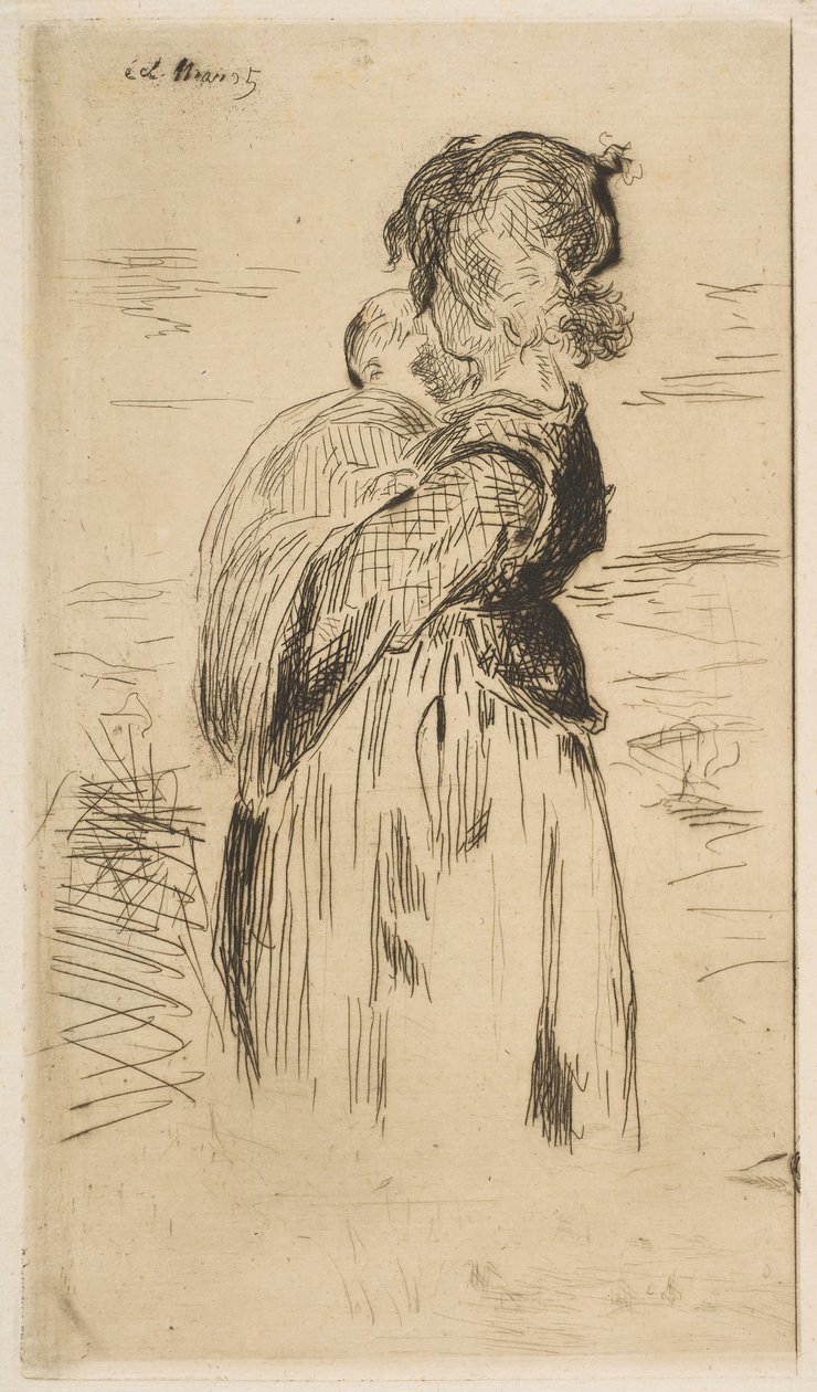 La Bambina, 1861-62 da Édouard Manet