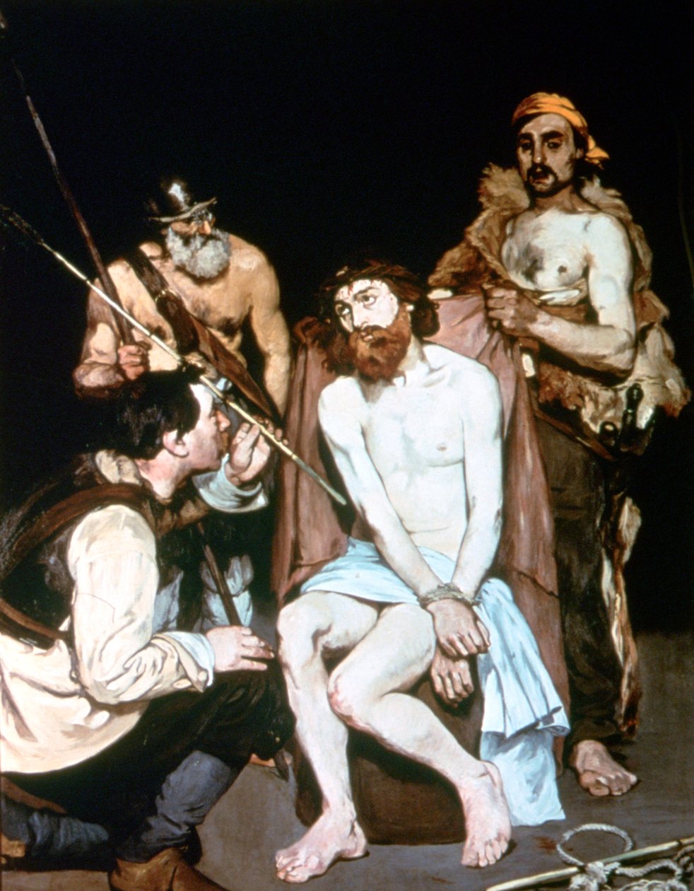 La Derisione di Cristo da Édouard Manet