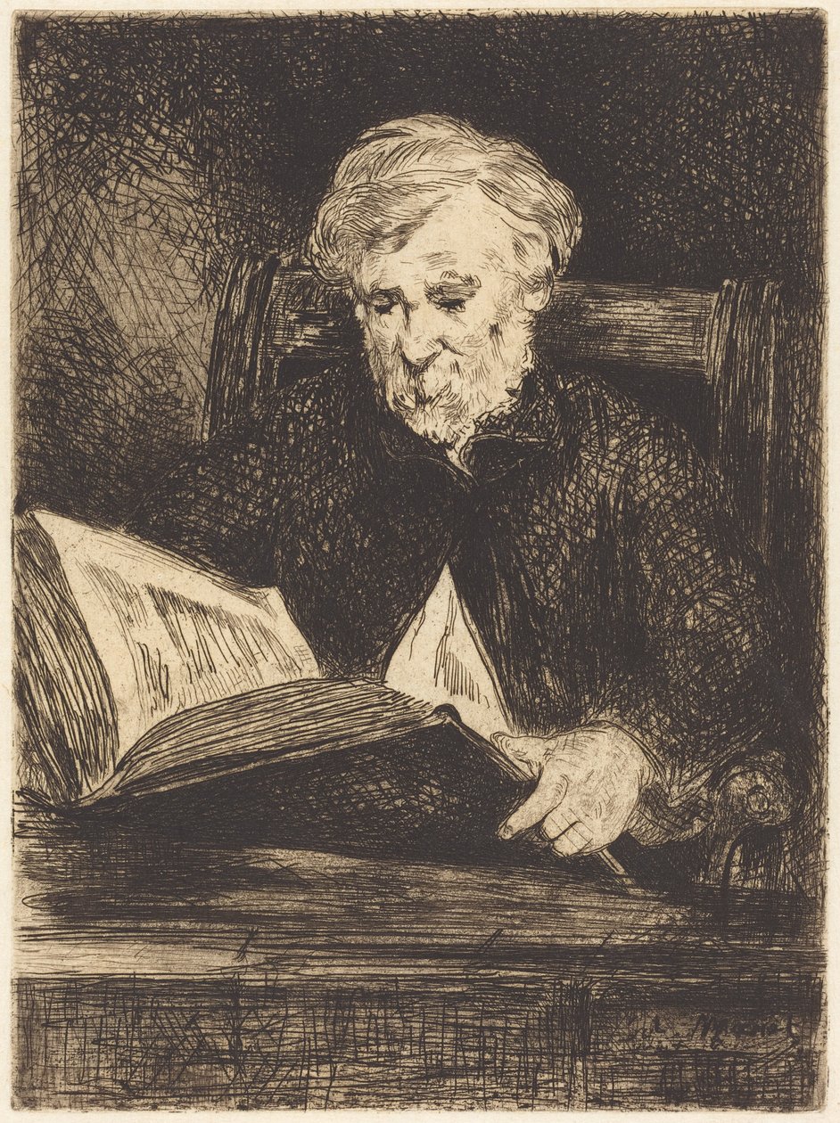 Il lettore da Édouard Manet