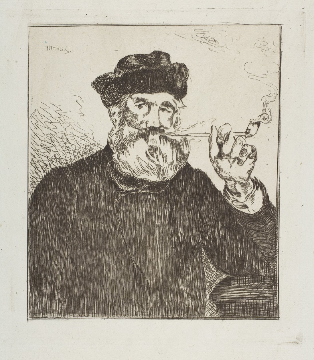 Il fumatore da Édouard Manet