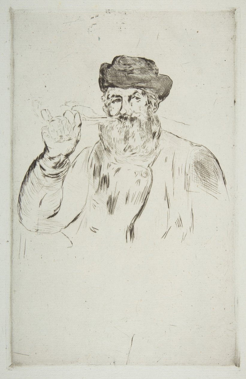 Il fumatore, 1879-82 da Édouard Manet