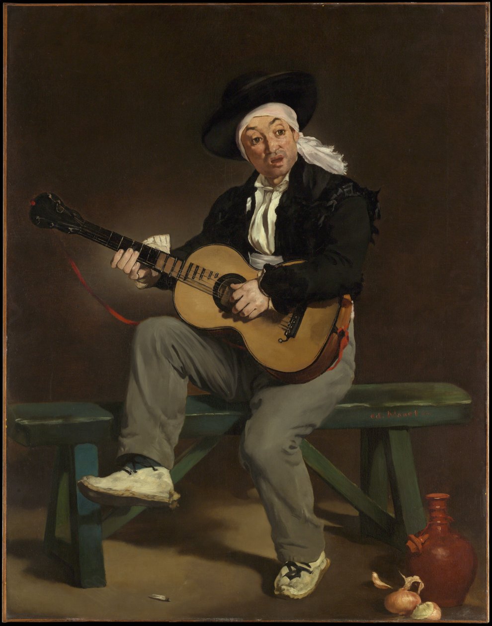 La cantante spagnola da Édouard Manet