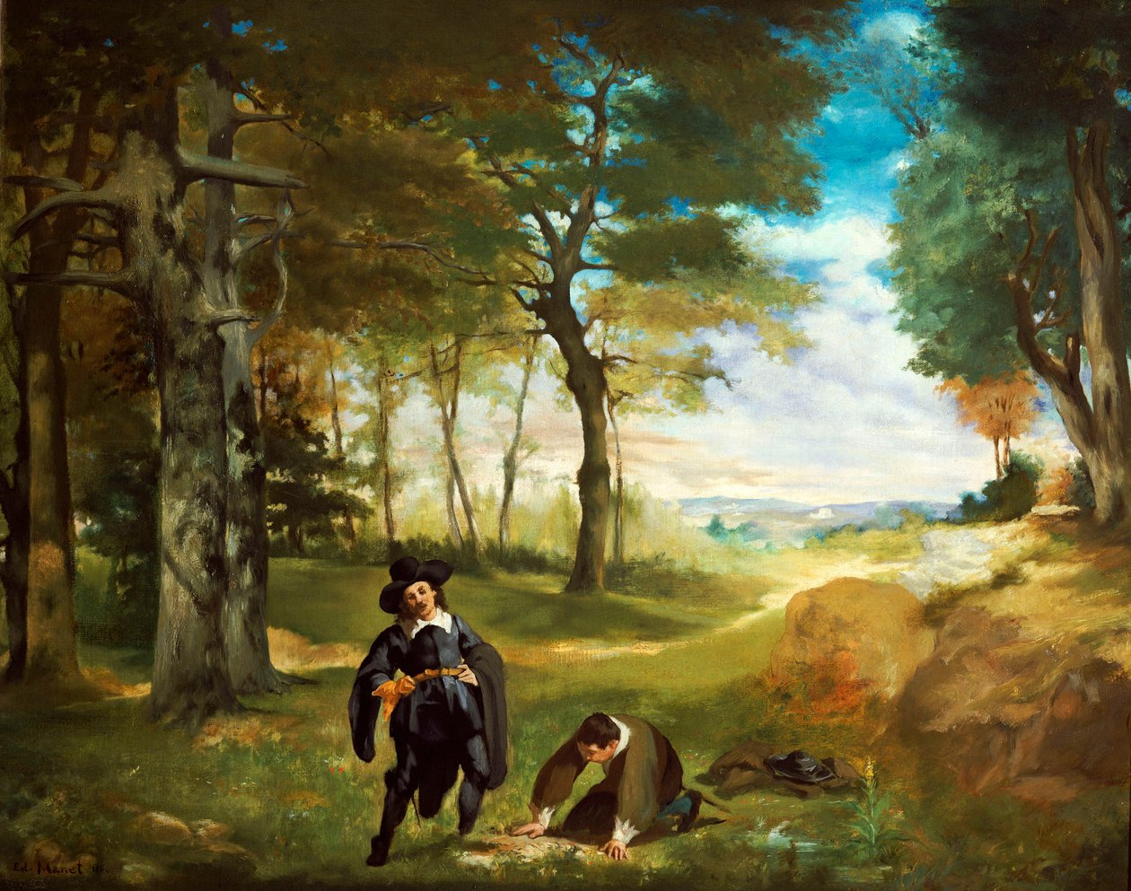 Gli studenti di Salamanca da Édouard Manet