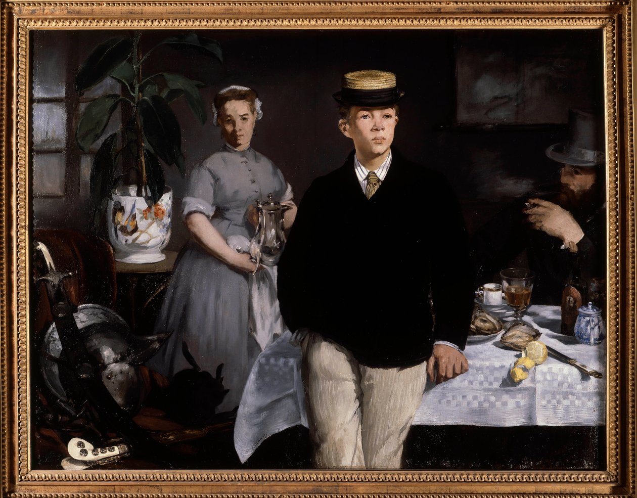 La colazione nello studio da Édouard Manet
