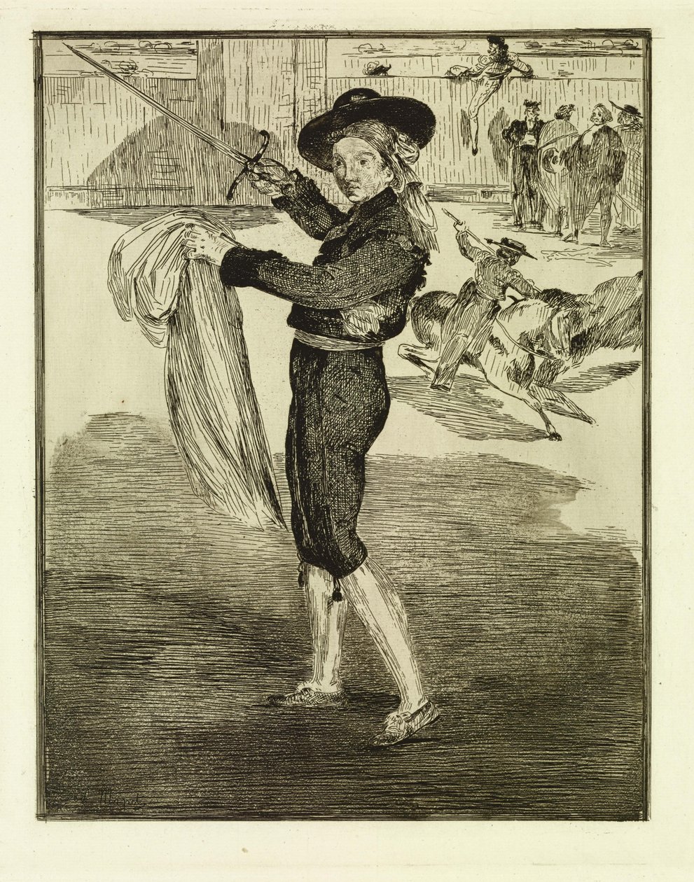 Victorine Meurent nel costume di un’Espada da Édouard Manet