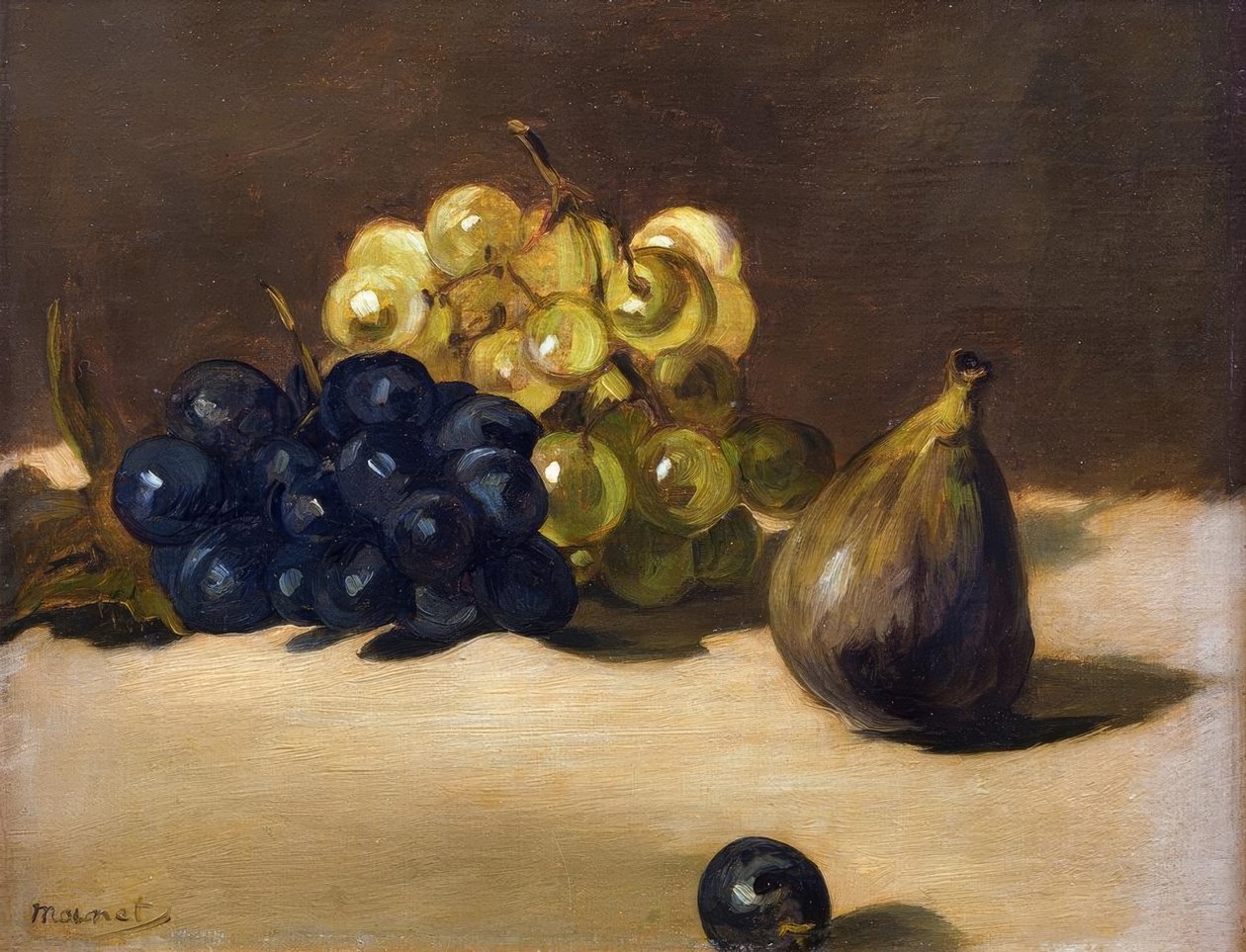 Uva e fico da Édouard Manet