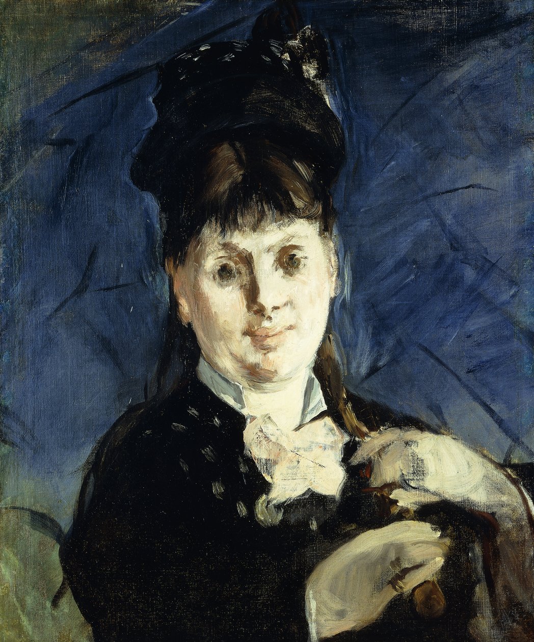 Donna con ombrello, c.1875 da Édouard Manet