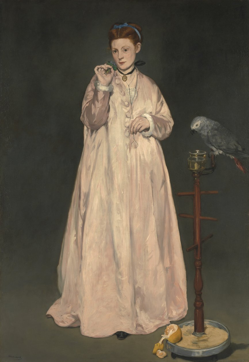 Giovane donna nel 1866 da Édouard Manet