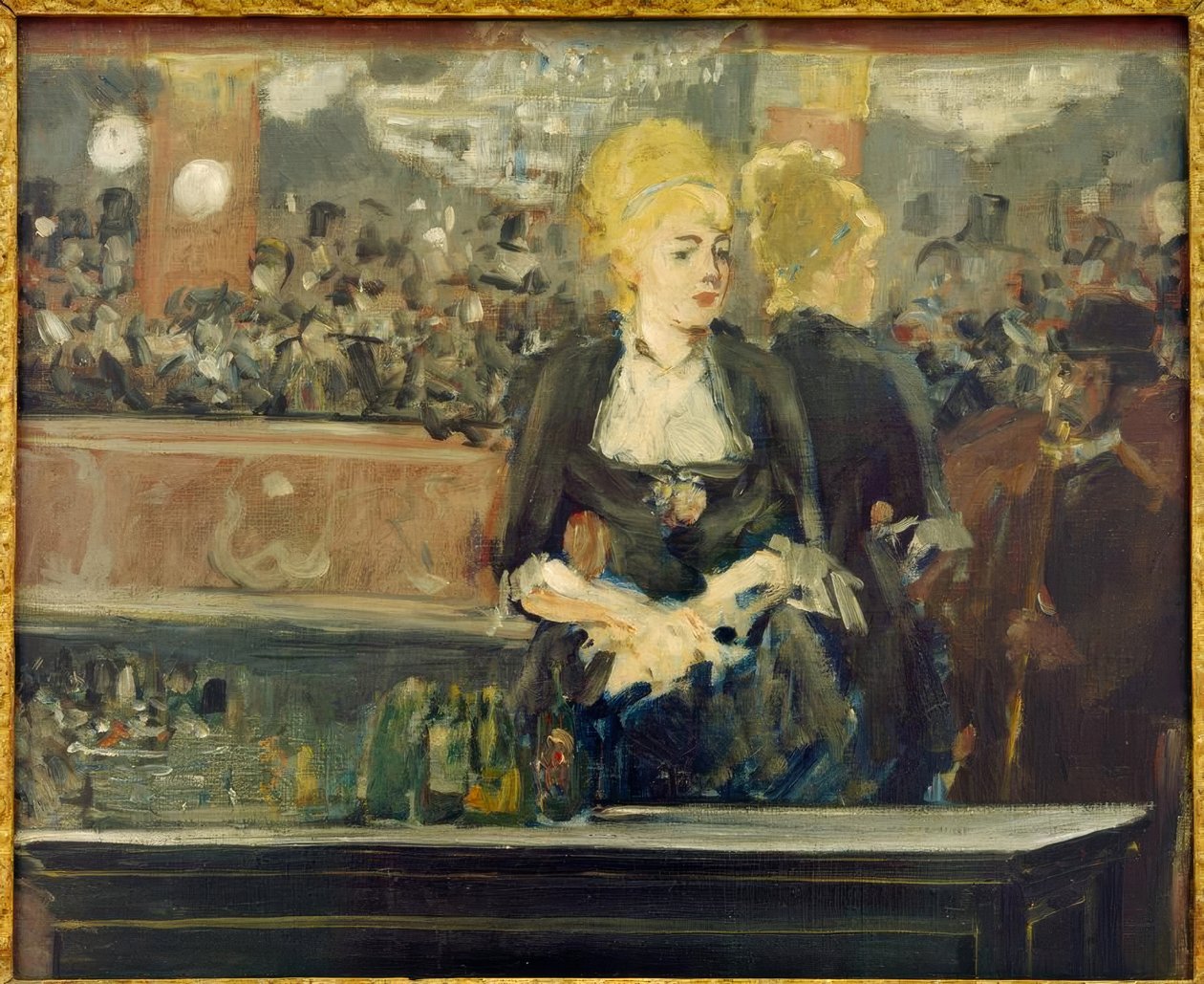 Studio per il bar alle Folies-Bergère da Édouard Manet