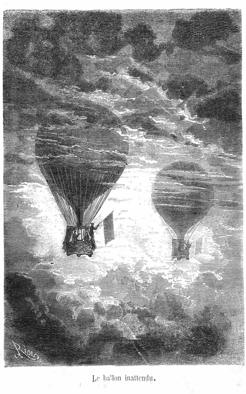 Disegno del libro di Jules Verne 