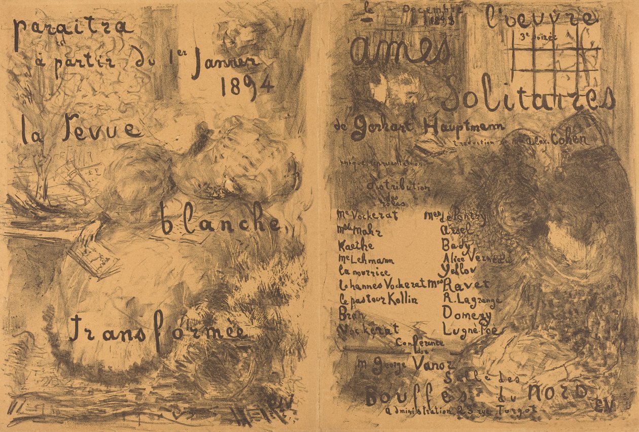 Anime solitarie da Edouard Vuillard