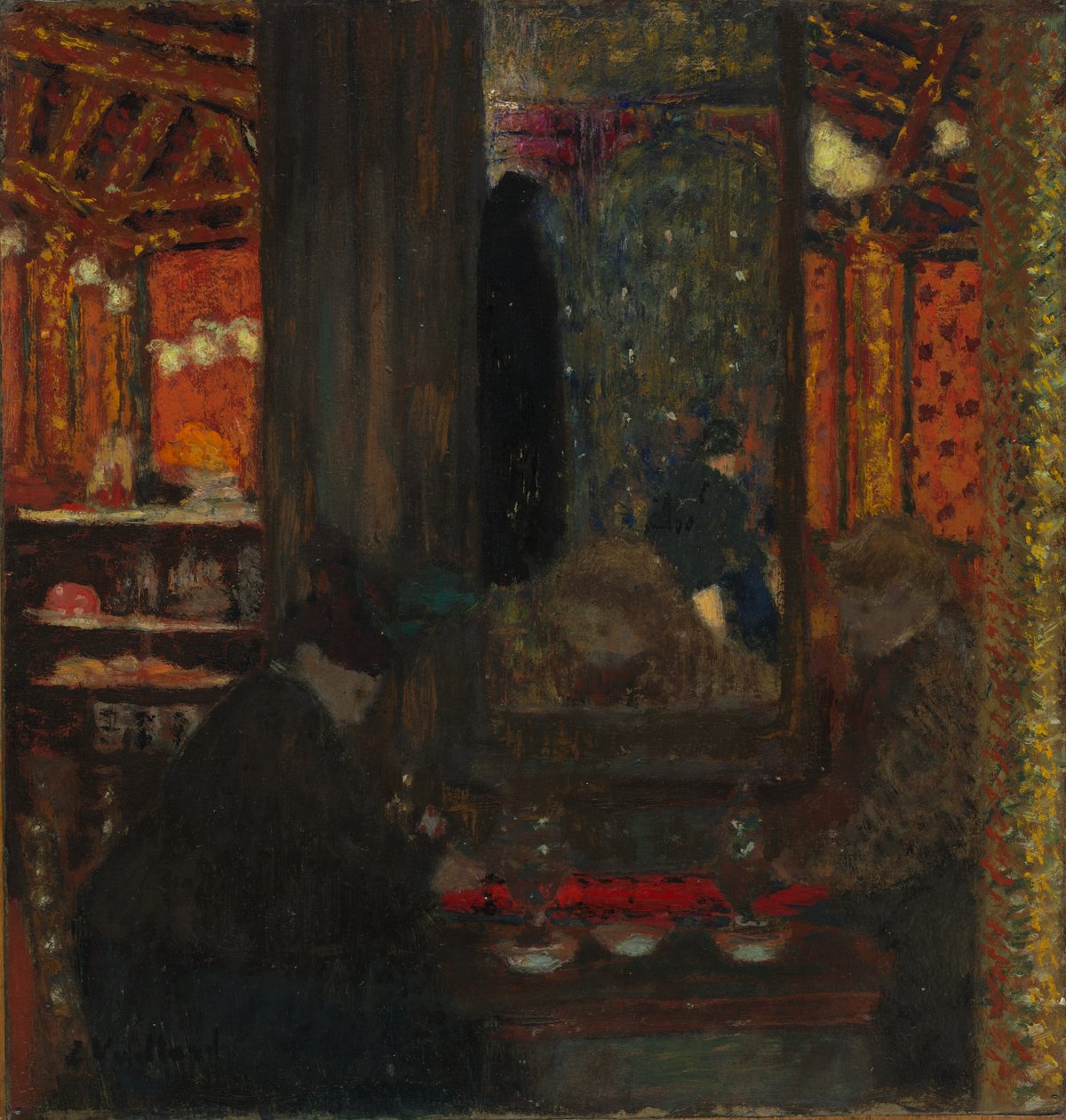 Al Caffè da Edouard Vuillard
