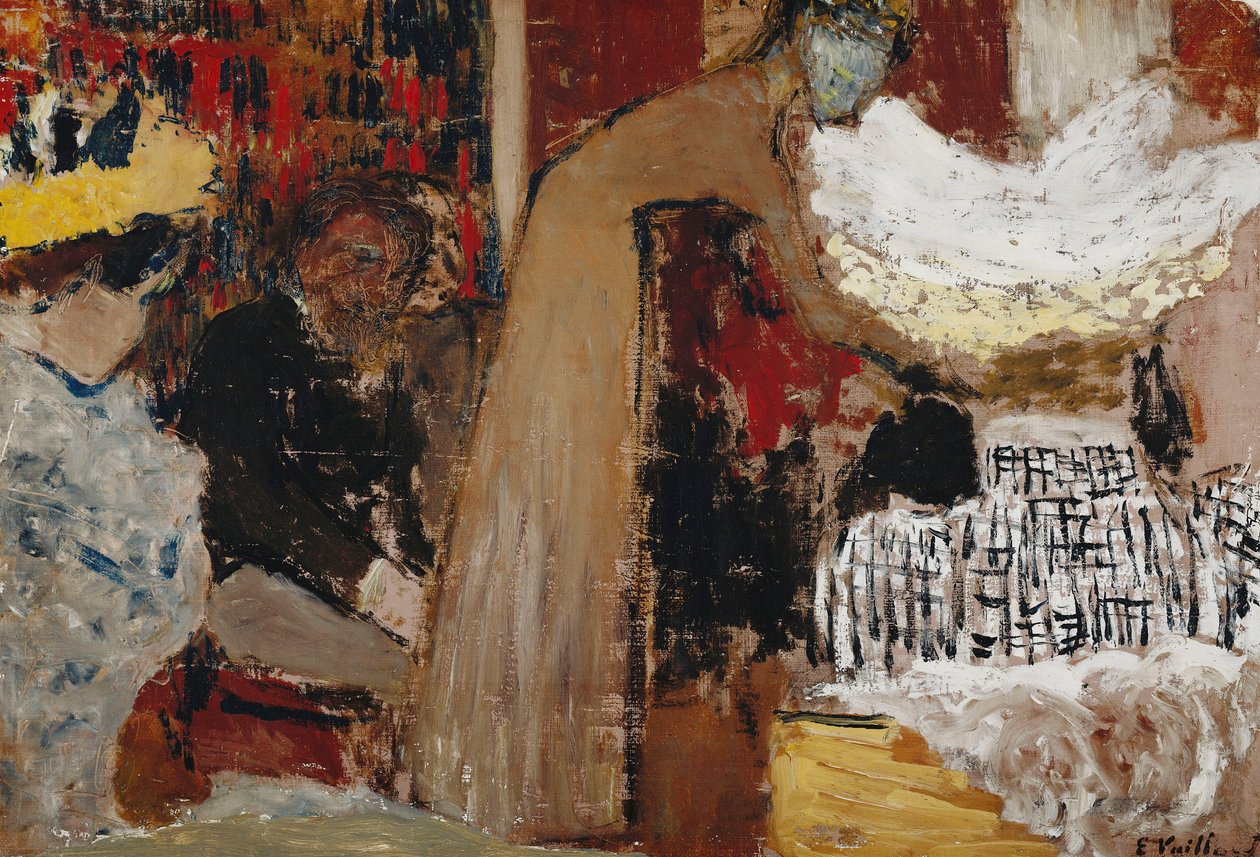 Alla rappresentazione; Au Spectacle, c.1895 da Edouard Vuillard
