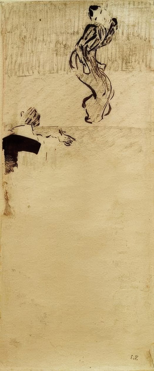 A teatro da Edouard Vuillard