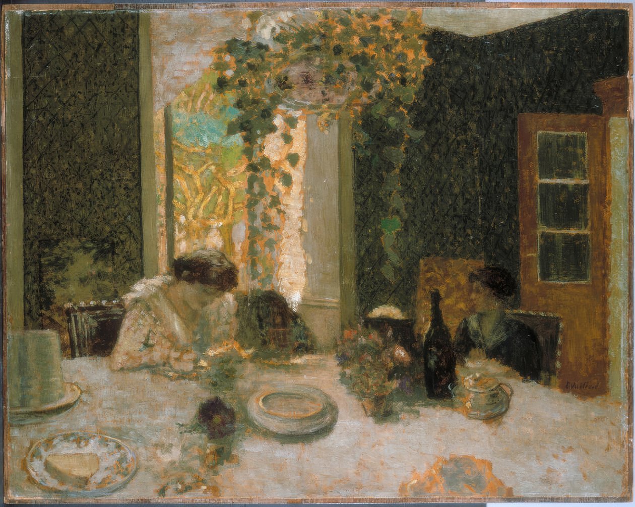 La sala da pranzo da Edouard Vuillard