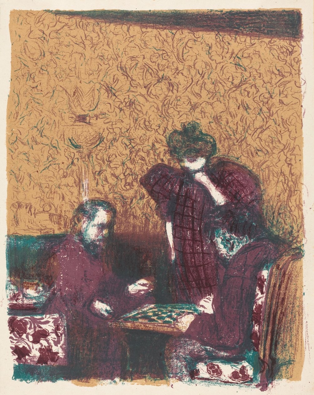 Dame-Spiel da Edouard Vuillard